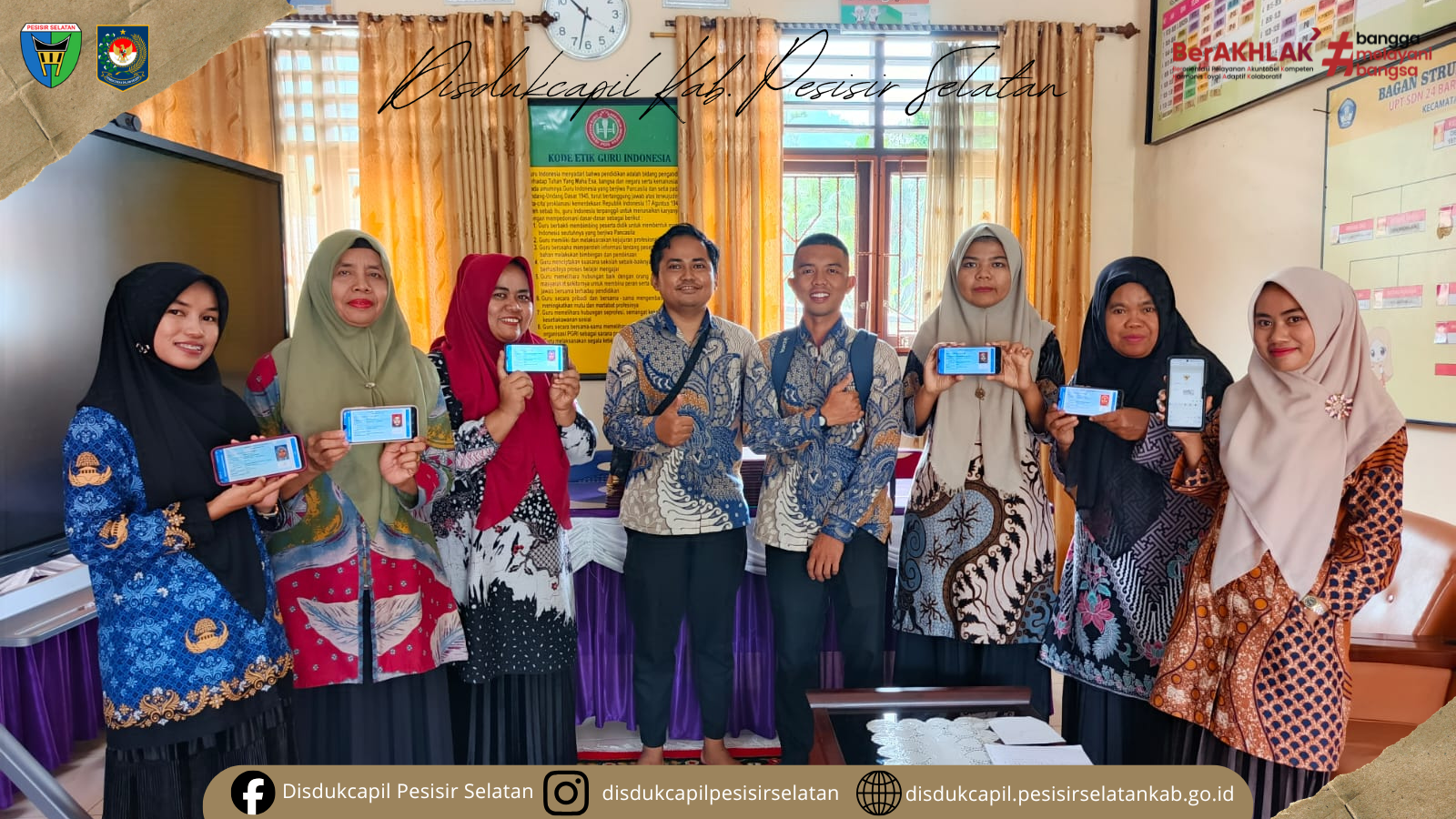 Sosialisasi IKD dan KIA di SDN 24 Koto XI Tarusan