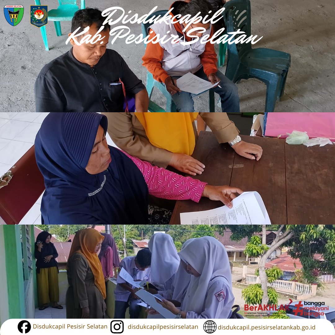 Disdukcapil Lakukan Survei Kepuasan Masyarakat di UKL Tarusan