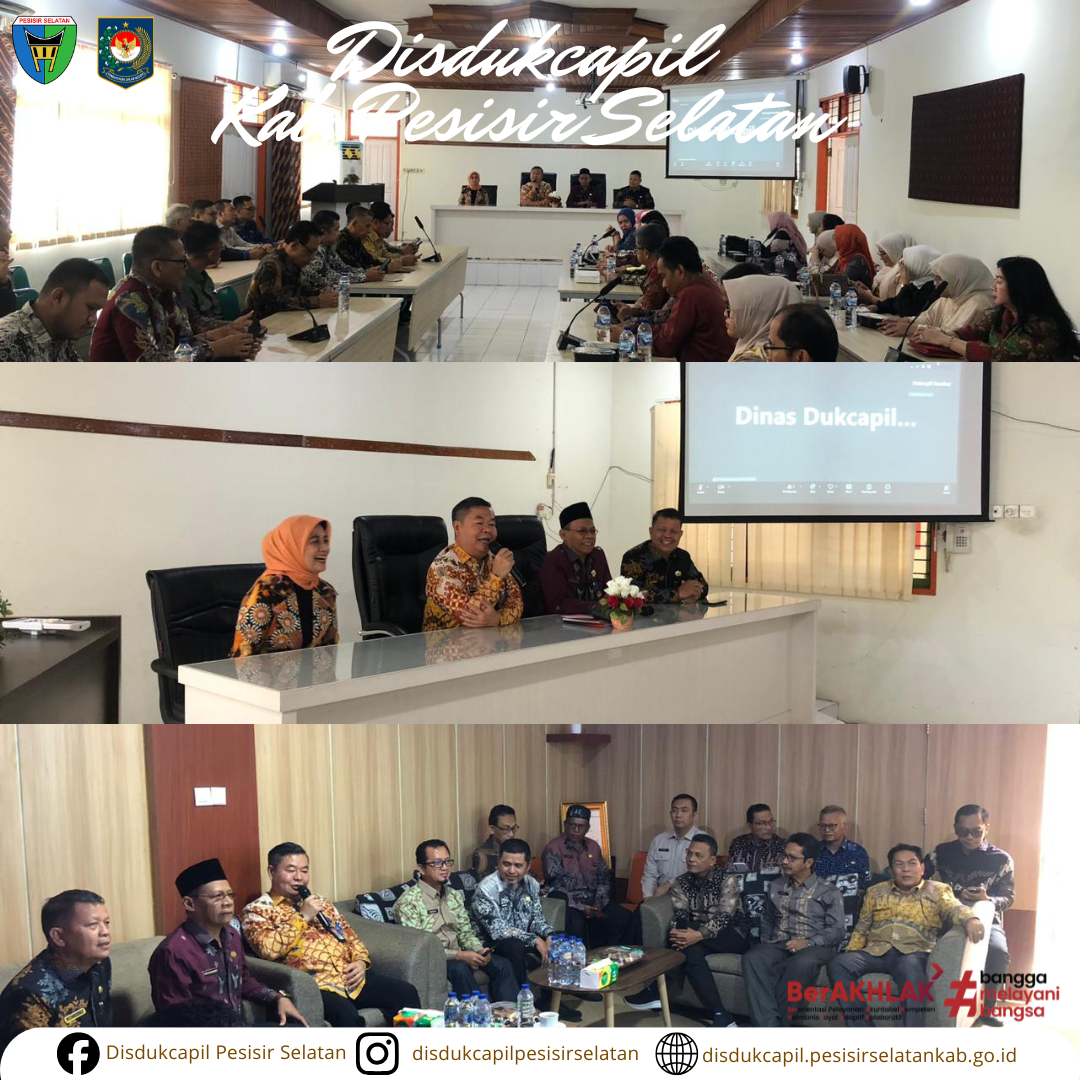 Disdukcapil Pessel Hadiri Rapat Koordinasi Dukcapil se-Sumatera Barat di Padang