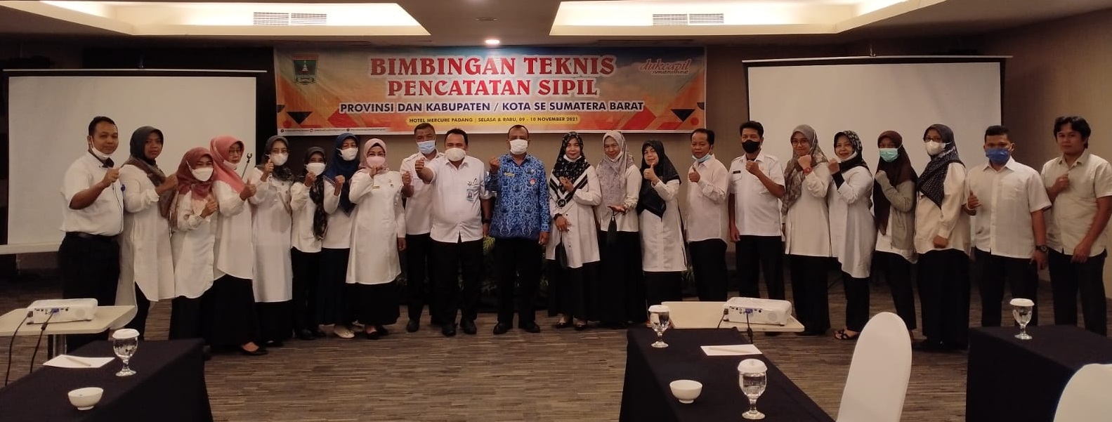 DISDUKCAPIL PESSEL IKUTI BIMBINGAN TEKNIS PENCATATAN SIPIL 2021