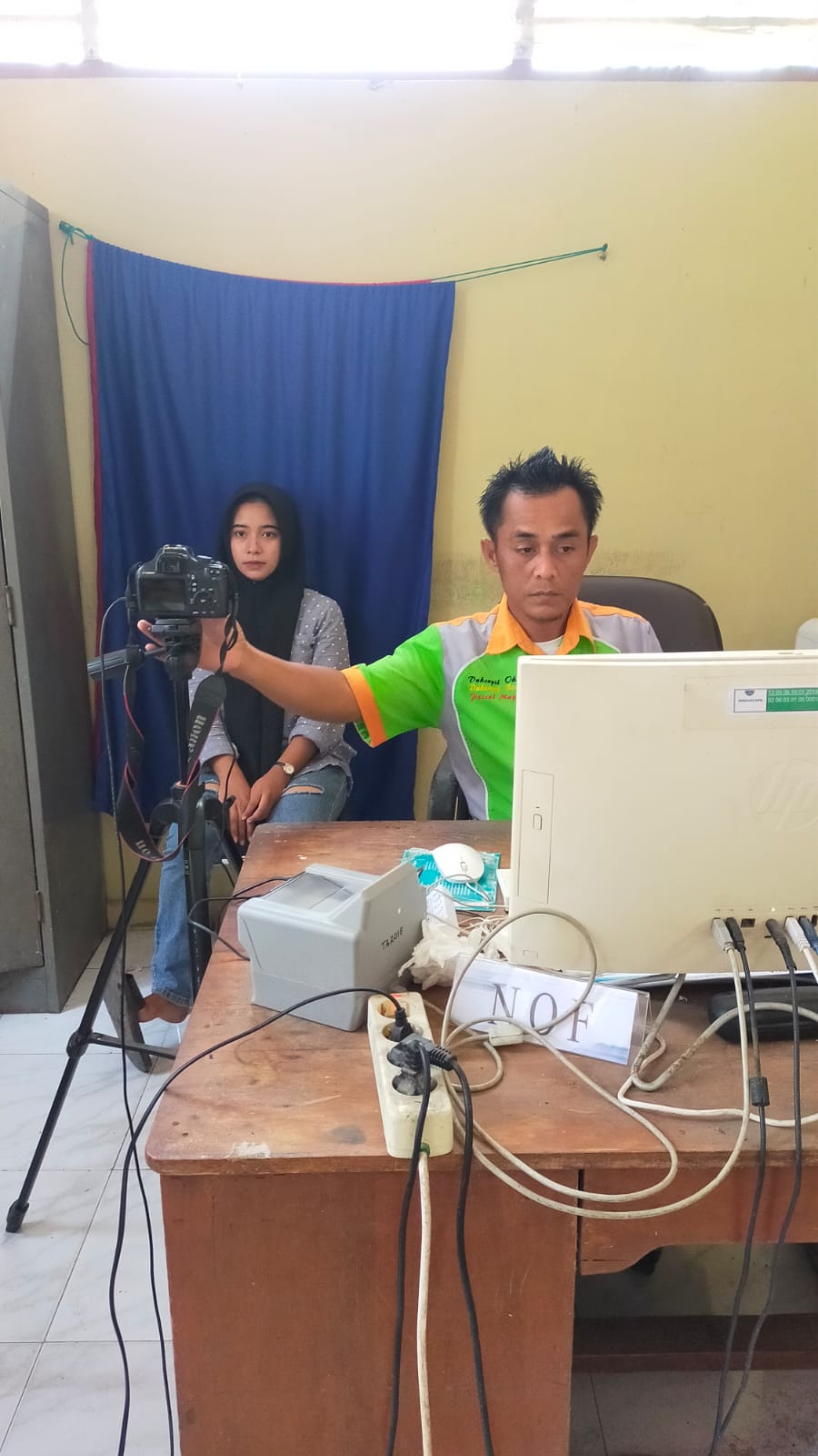 PEREKAMAN KTP-ELEKTRONIK DI UKL KECAMATAN IV JURAI