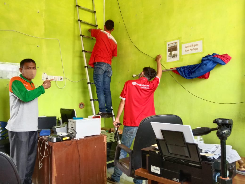 TELKOM UPGRADE JARINGAN PELAYANAN UKL BATANG KAPAS