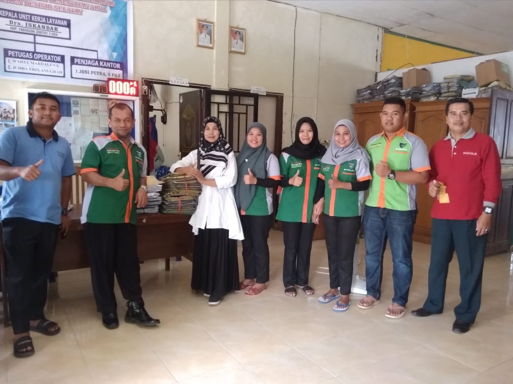Penjemputan Dokumen Arsip kutipan Akte Kelahiran dan Akte Kematian