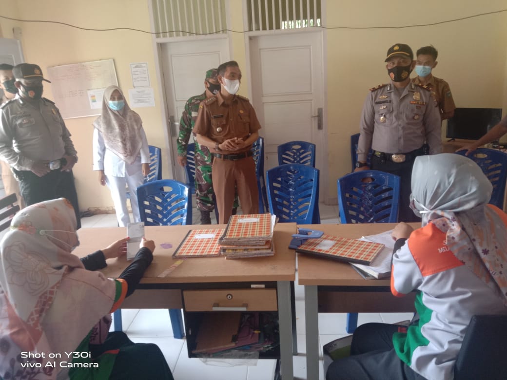 UNIT KERJA LAYANAN DISDUKCAPIL PESSEL DI SIDAK TIM SATGAS COVID-19 