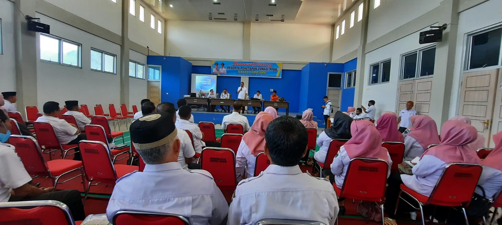 DISDUKCAPIL PESSEL IKUTI ACARA SOSIALISASI  DAN PENETAPAN ZONASI PPDB