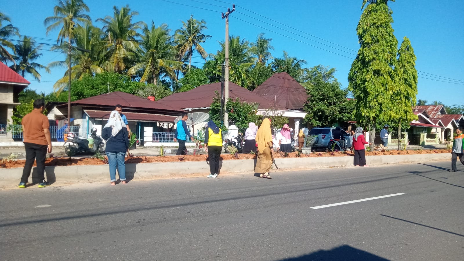 DUKCAPIL PESSEL IKUTI PERINGATAN HARI LINGKUNGAN HIDUP SEDUNIA
