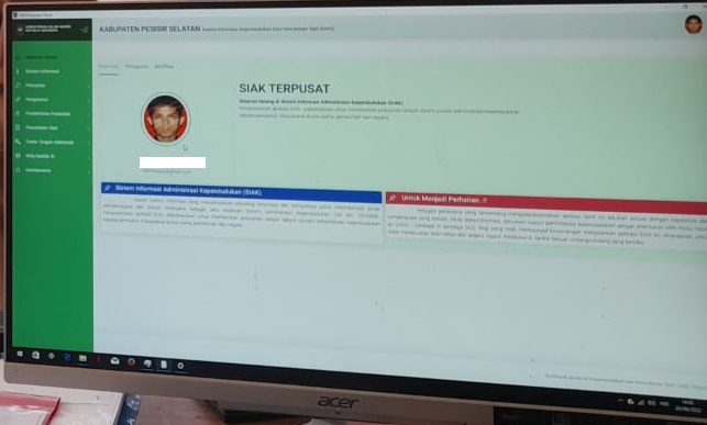 IKUTI ARAHAN DIRJEN, DUKCAPIL PESSEL TERAPKAN SIAK TERPUSAT, LAYANAN ADMINDUK SEMAKIN MUDAH