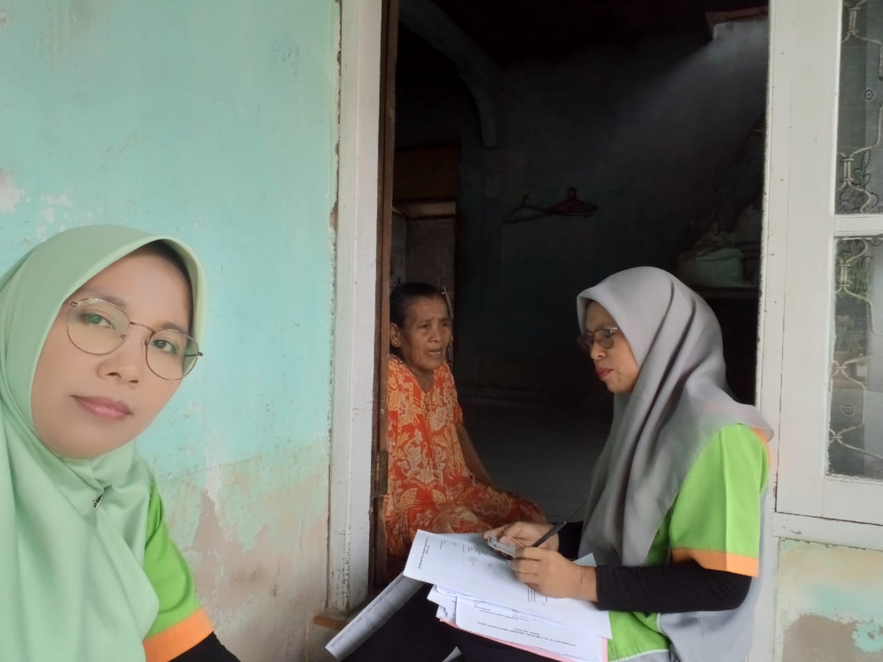 HARI KEDUA COKLIT DATA KEMATIAN, UKL TURUN KE LAPANGAN DATANGI WARGA  