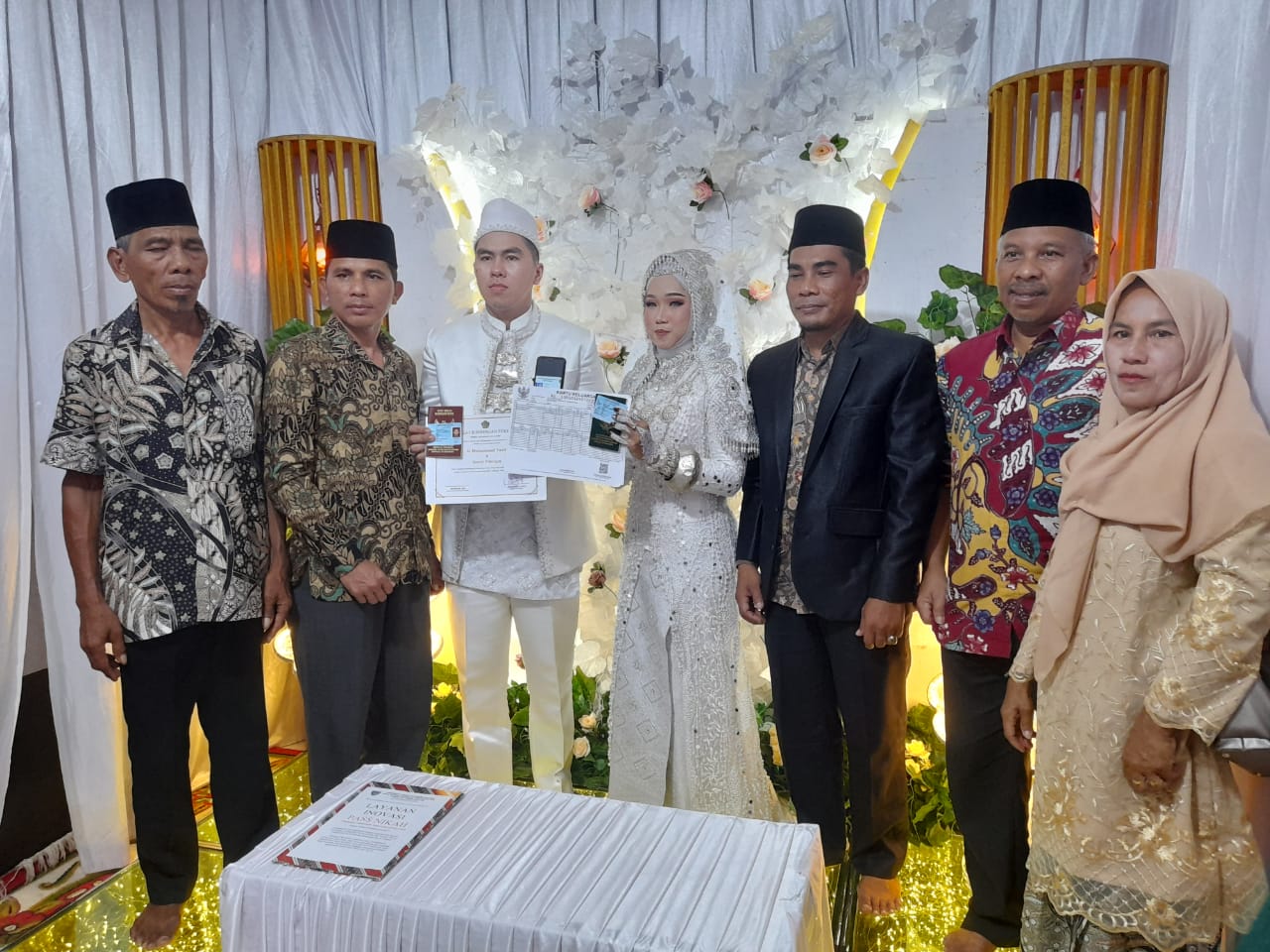 KADIS KOMINFO HADIRI LAYANAN INOVASI PASS NIKAH 