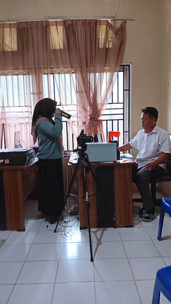 PEREKAMAN KTP ELEKTRONIK PEMULA  DI UKL KECAMATAN IV NAGARI BAYANG UTARA