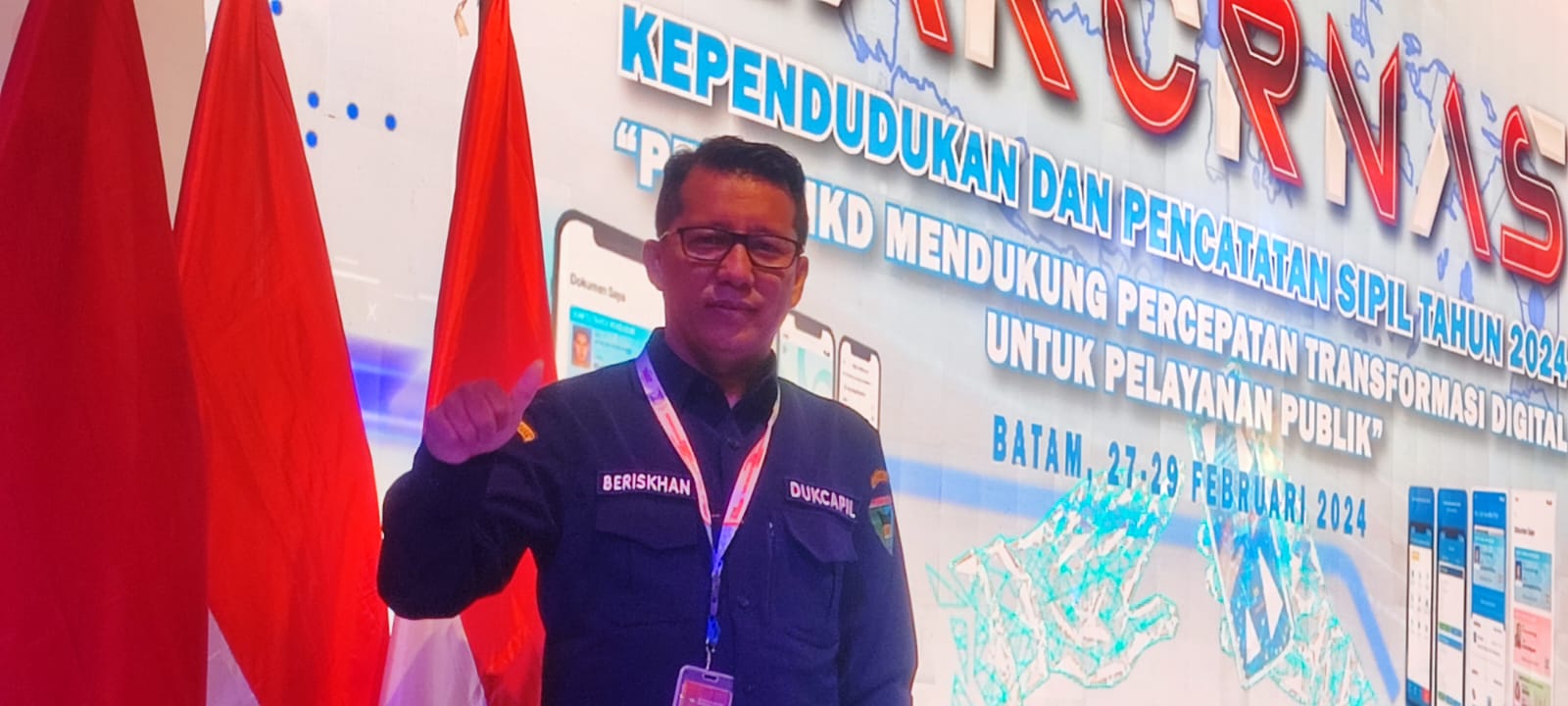 DUKCAPIL PESSEL IKUTI RAKORNAS DUKCAPIL BATAM