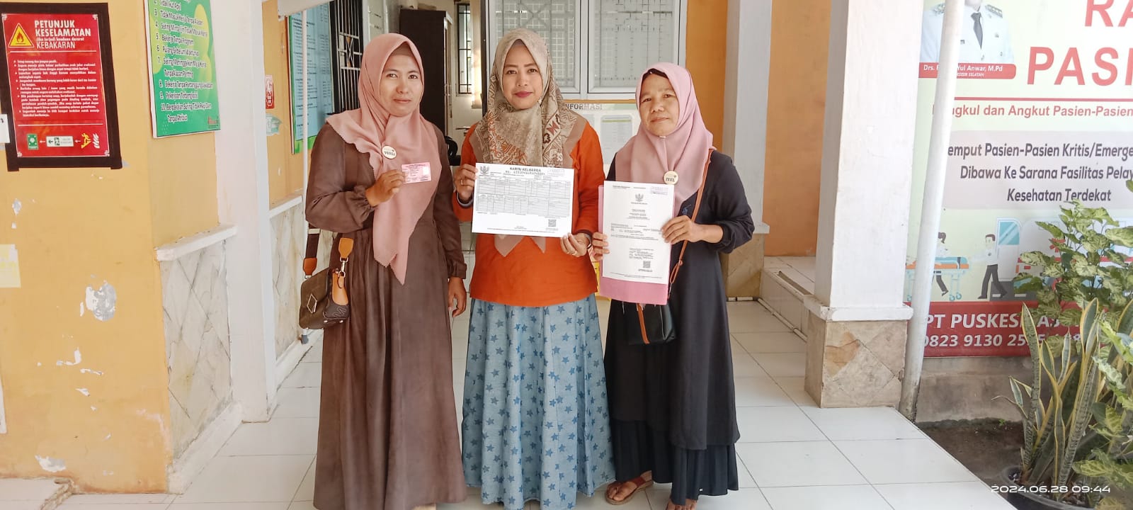 UKL DISDUKCAPIL KECAMATAN BATANG KAPAS LAKUKAN LAYANAN SELAMAT LAHIR