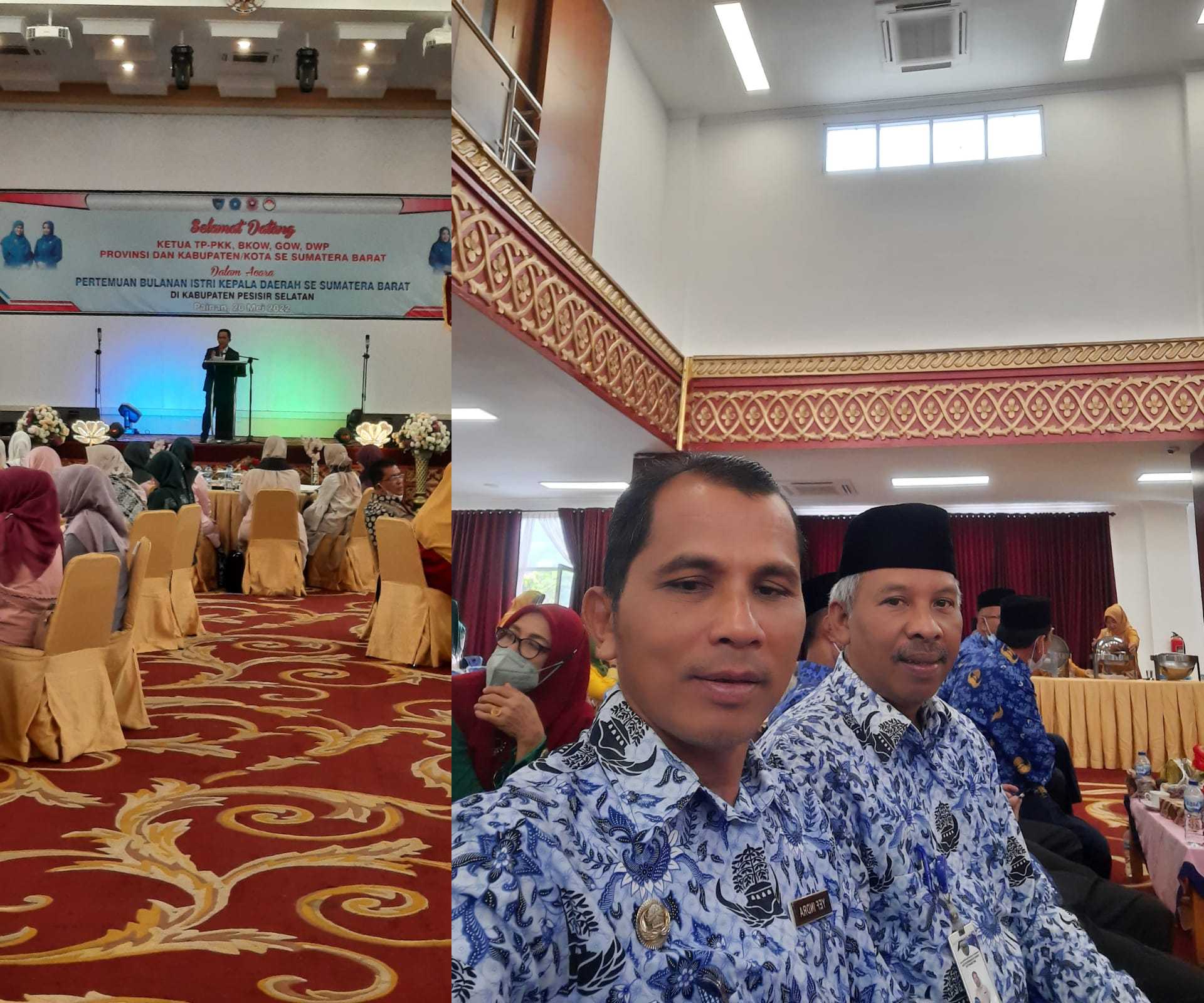 DUKCAPIL PESSEL IKUTI ACARA PERTEMUAN BULANAN ISTRI KEPALA DAERAH SE SUMATERA BARAT