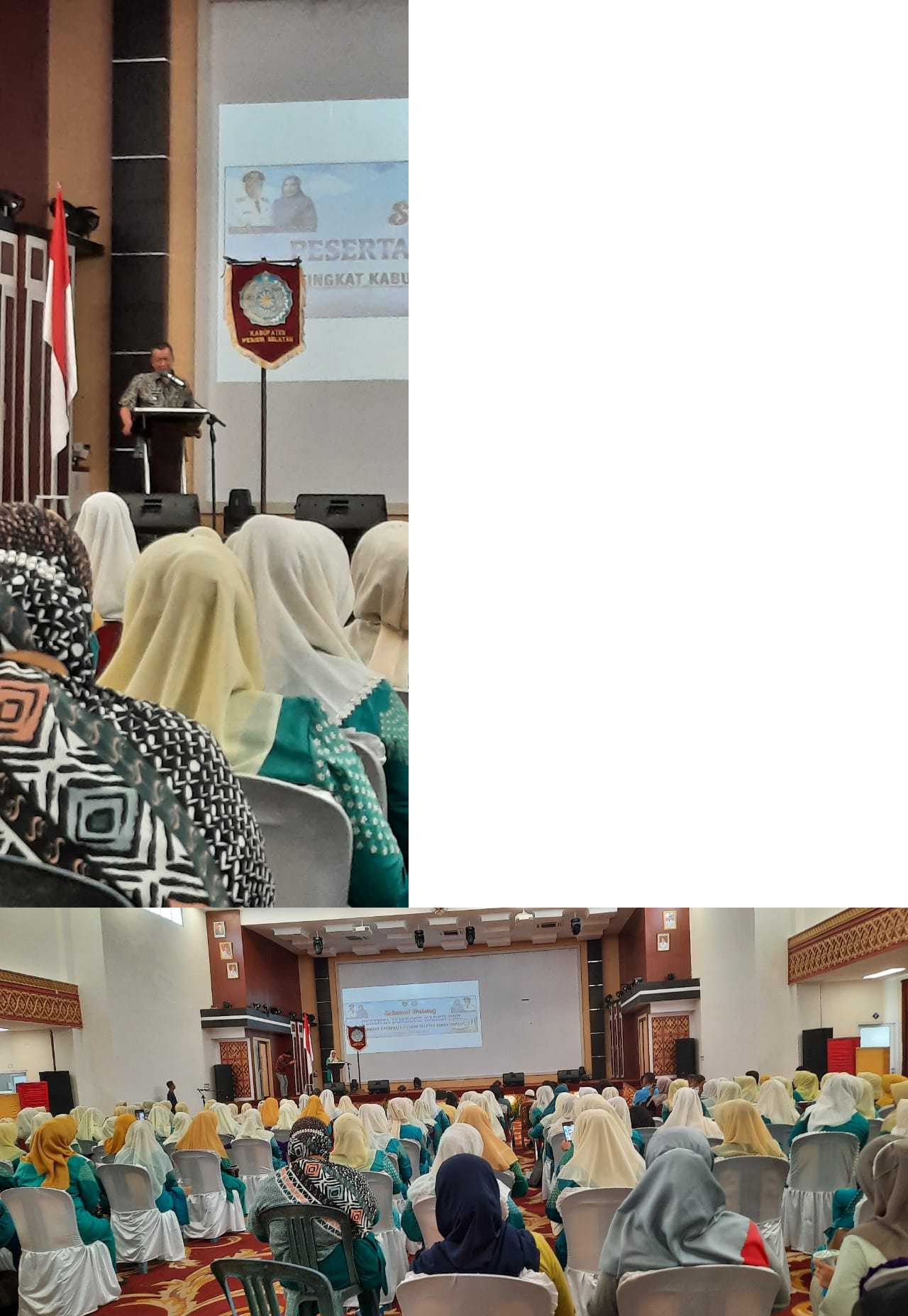 DISDUKCAPIL HADIRI ACARA PEMBUKAAN JAMBORE PKK TINGKAT KABUPATEN PESISIR SELATAN 