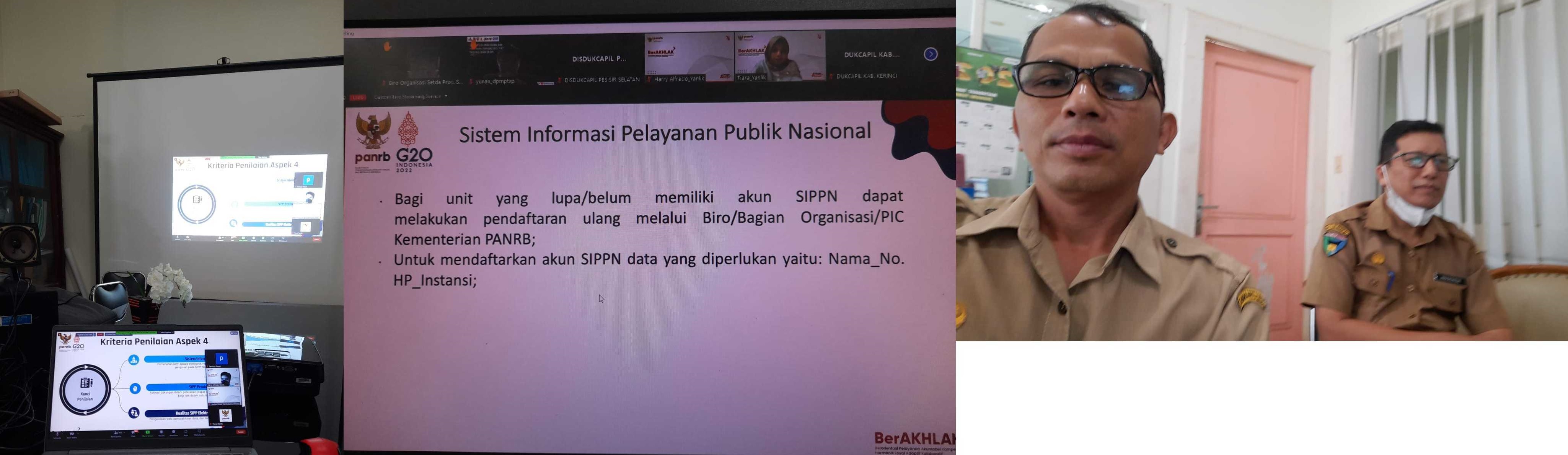 SOSIALISASI EVALUASI PELAYANAN PUBLIK TAHUN 2022 KELOMPOK 1
