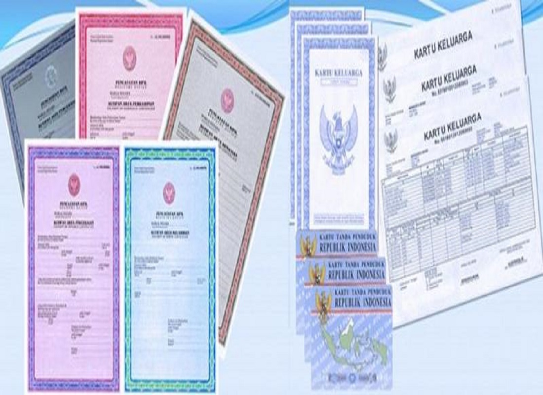 PERMENDAGRI 109 TAHUN 2019 DITERAPKAN, FORMULIR HASIL PELAYANAN PENDAFTARAN PENDUDUK DAN PENCATATAN 